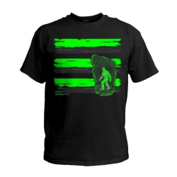 BIGFOOT YOUTH TEE GREEN/BLACK L